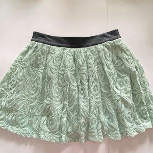BCBGeneration Mint Green Lace Size - Small Skirt